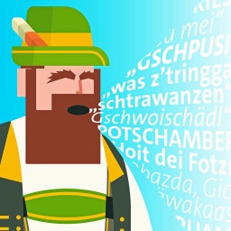 Bairisch Esperanto - Oder: Wie man an der Wortwurst zuzelt