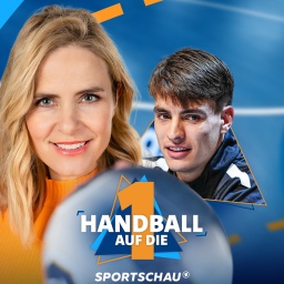 Cover für den Podcast - Handball auf die 1
